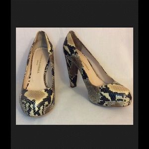 Loeffler Randall Leather Platform Pumps 8.5 B EUC
